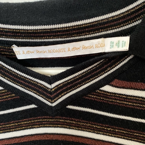 &other stories and Rodarte collab polo crop top - Picture 2 of 4